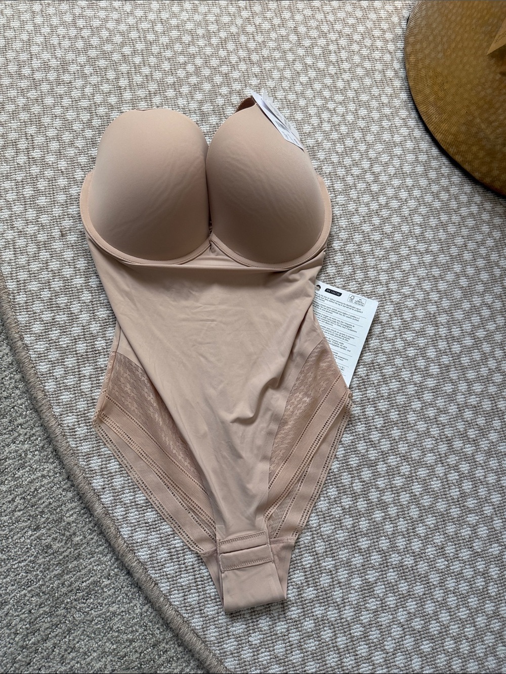 Simone Perele Nude Strapless Shapewear Bodysuit